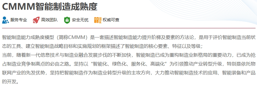 CMMM®服务介绍